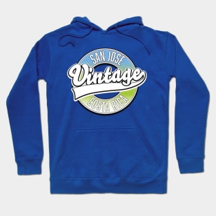 San José, Costa Rica vintage logo Hoodie